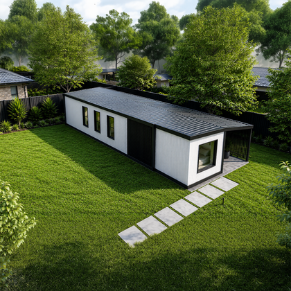2 bedroom granny flat floor plan