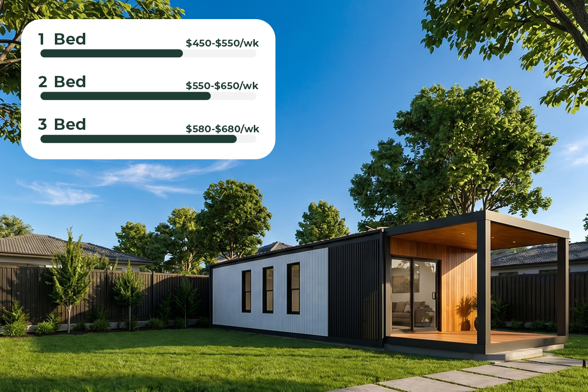 M Plus granny flat exterior for rental income guide