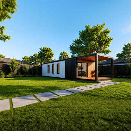 1 bedroom granny flat exterior view