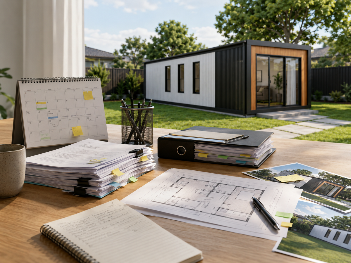 Approval timing factors for a Victoria granny flat project