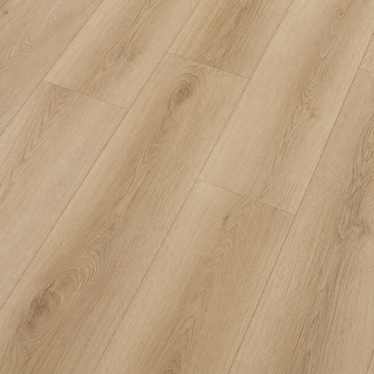 Vinyl plank flooring finish option for a granny flat interior